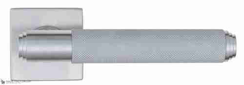 Дверная ручка Venezia "EXA ZIG" FSS матовый хром