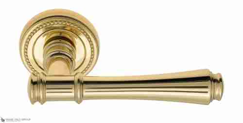 Дверная ручка Venezia "CALLISTO" D3 полированная латунь