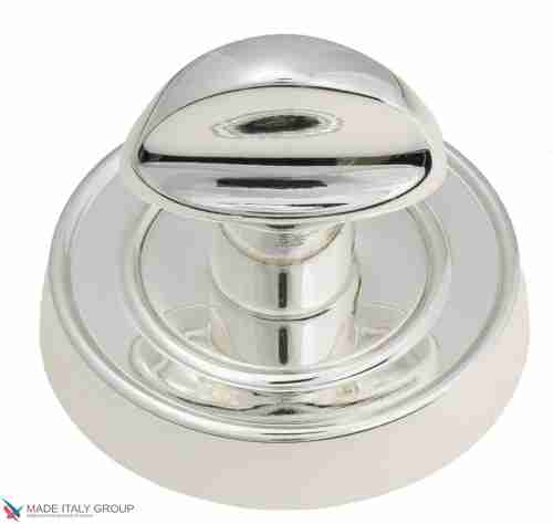 Фиксатор поворотный Venezia WC-2 D6 натуральное серебро + черный