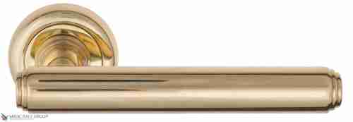 Дверная ручка Venezia "EXA" D1 полированная латунь