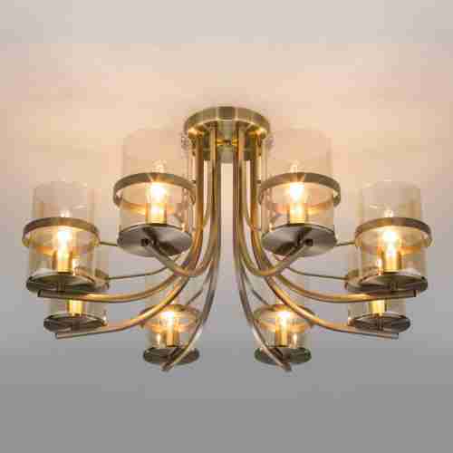 Потолочная люстра Eurosvet 60085/8 античная бронза