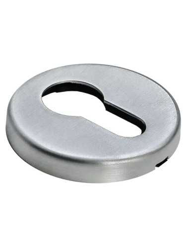 Накладка на ключевой цилиндр Morelli Luxury LUX-KH-R5 CSA круглая, цвет мат.хром