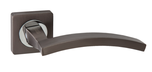 Ручки дверные PUERTO INAL 520-02 MBN матовый черный никель