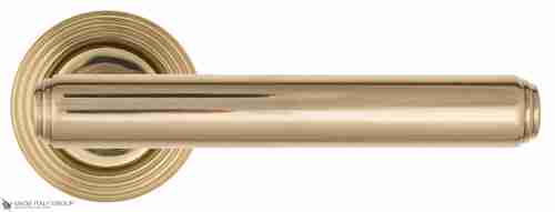 Дверная ручка Venezia "EXA" D8 полированная латунь