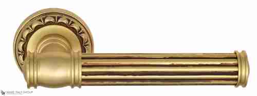 Дверная ручка Venezia "IMPERO" D2 французcкое золото + коричневый