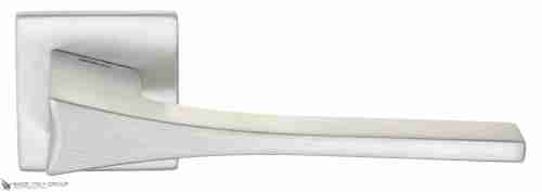 Дверная ручка на квадратном основании Fratelli Cattini "OSSIS" 8FS-CS матовый хром