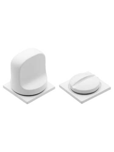 Завертка сантехническая Morelli Luxury LUX-WC-SM BIA, цвет - белый