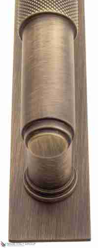 Ручка скоба Venezia "EXA ZIG PL-Y" 340мм (290мм) матовая бронза