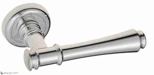 Дверная ручка Venezia "CALLISTO" D1 натуральное серебро