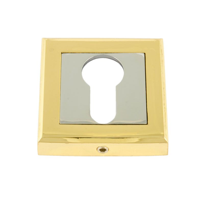 Накладка дверная с прямоугольным основанием НОРА-М НК-К золото