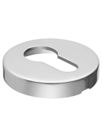 Накладка на евроцилиндр Morelli Luxury LUX-KH-R6 CRO, цвет - хром