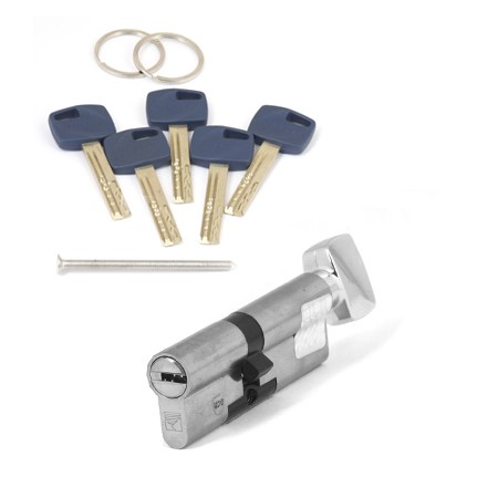 Цилиндр для замка ключ / ключ Apecs Premier XR-90(40/50C)-C15-NI никель