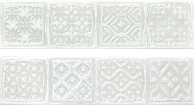 Плитка керамическая Cifre Opal Comp.Rodia White декор 15х30