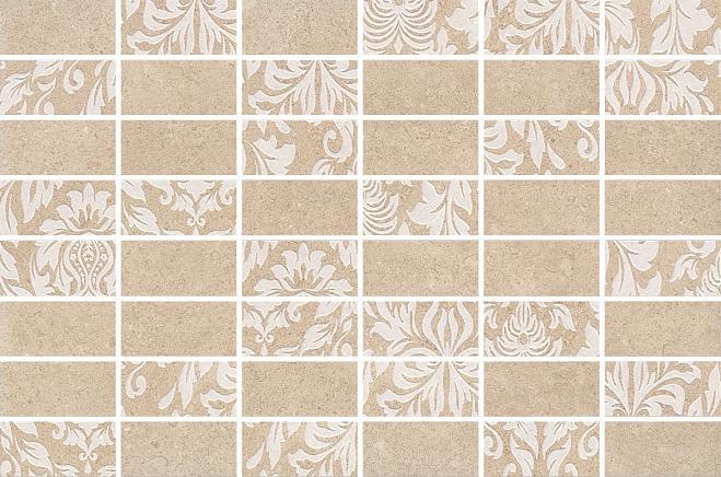 Плитка керамическая Kerama Marazzi Золотой пляж MM8263 темный беж мозаичный декор 30х20