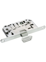 Защелка межкомнатная Morelli Luxury IM WC SC магнитная, сантехническая с ответной планкой, цвет мат. хром