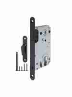 Замок врезной магнитный 5300-M-C под ЦМ BL черный