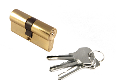 Цилиндр для замка Morelli 60C PG золото ключ/ключ