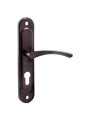 Ручка дверная Zenit (Зенит) на планке РФ1-55.17 (медь)