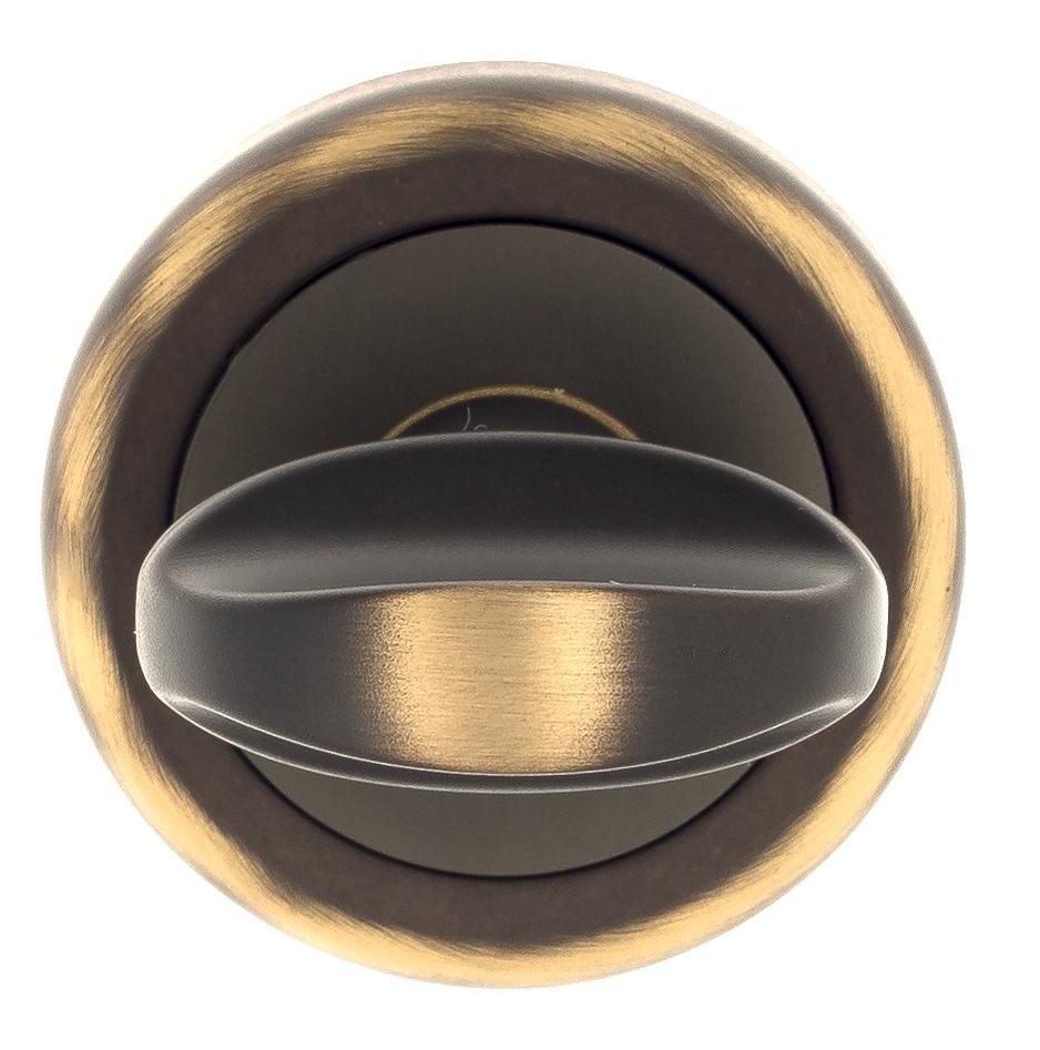 Завертка дверная сантехническая Venezia WC-2 D1 темная бронза