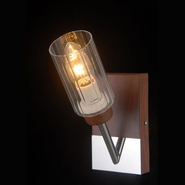 Бра Natali Kovaltseva HELSINKI WOOD 81043-1W WOOD,CHROME