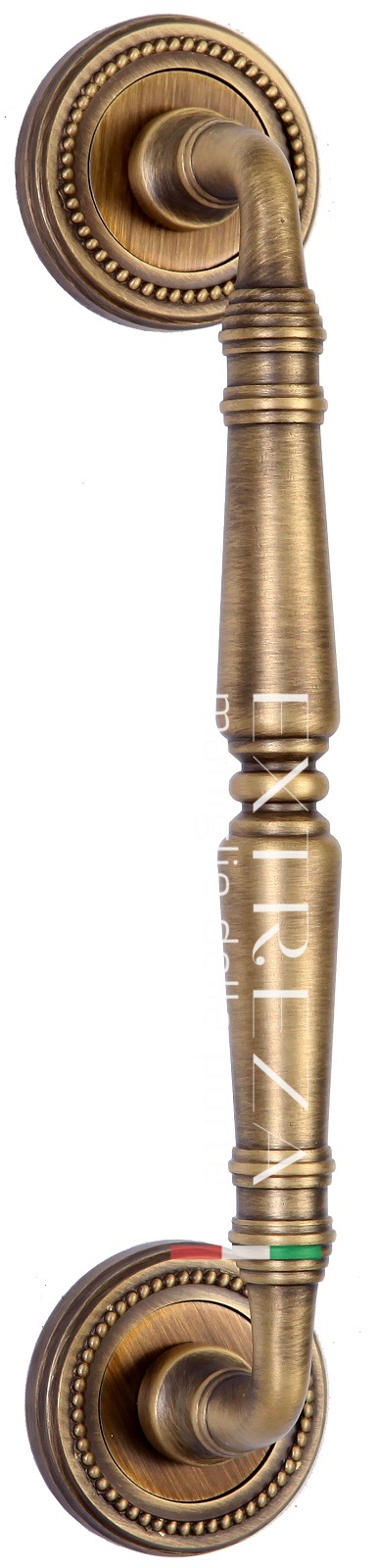 Ручка скоба дверная Extreza PETRA (Петра) 250 мм (205 мм) R03 матовая бронза F03