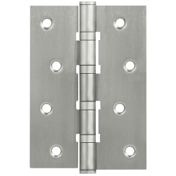 Петля дверная стальная универсальная AJAX 4B/P 100x70x2 SN (мат. никель) пакет