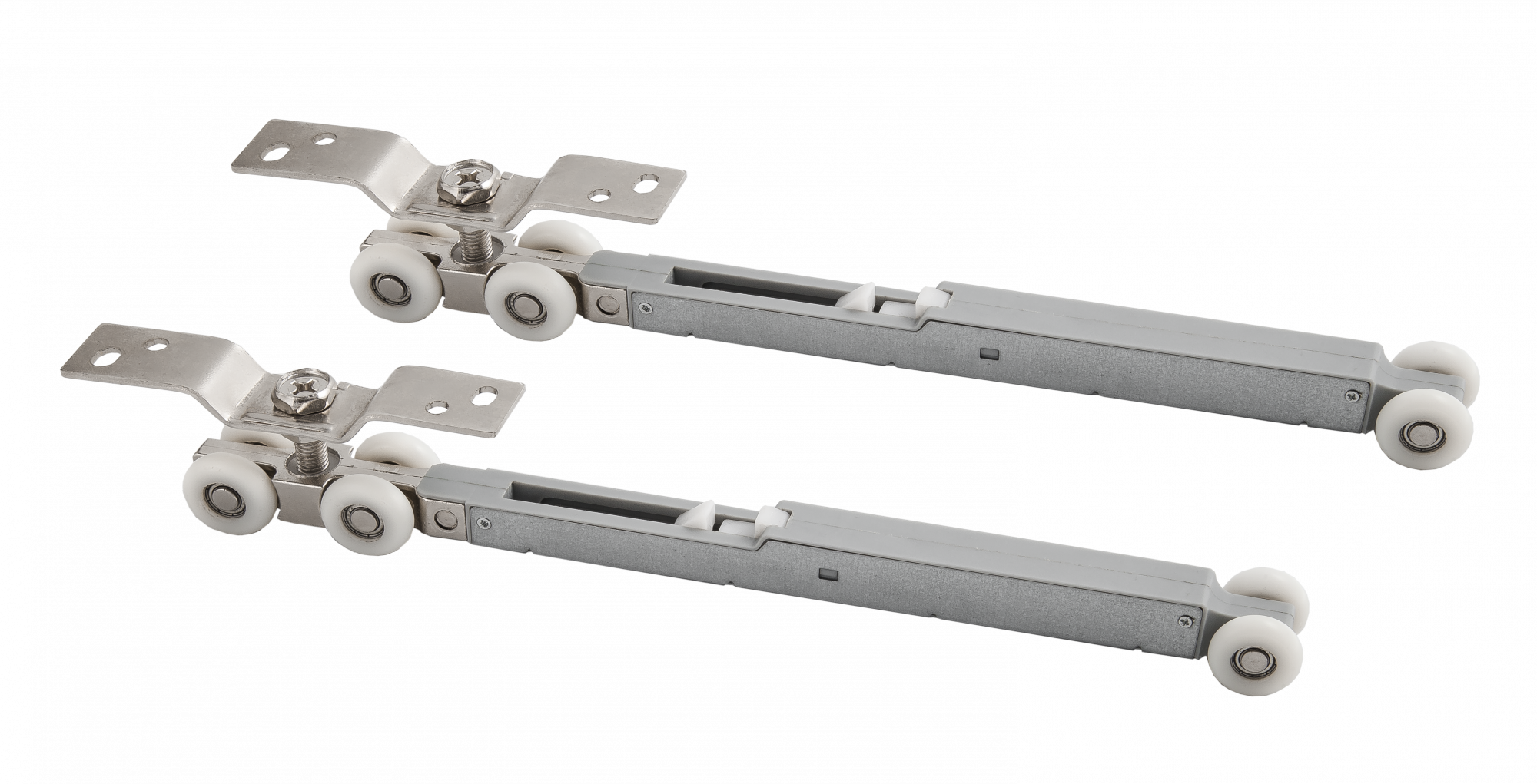 Комплект роликов для раздвижных дверей с двумя доводчиками TIXX INDR 05 double soft