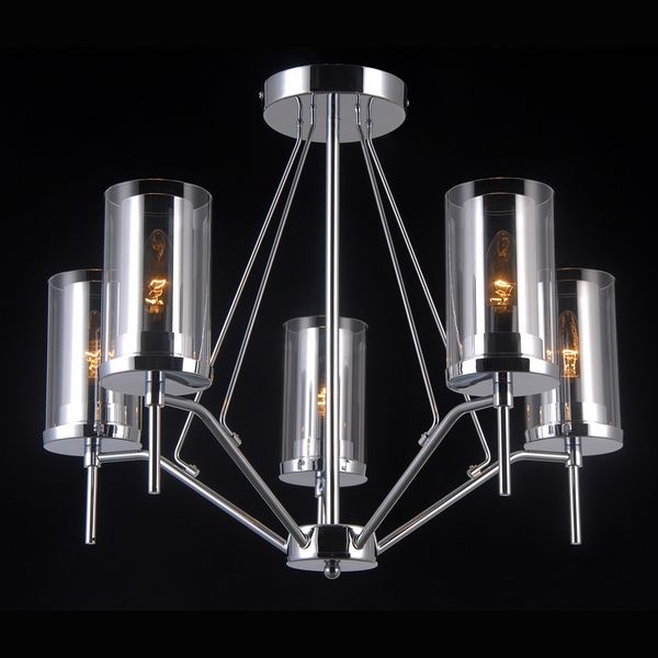 Люстра подвесная Natali Kovaltseva HELSINKI II 81046-5C CHROME