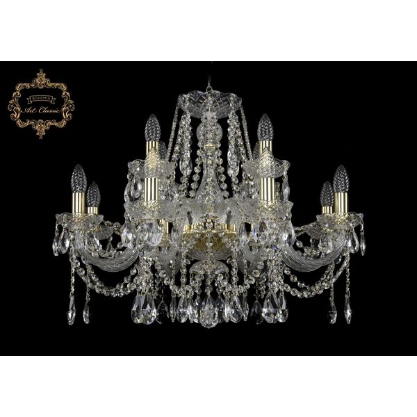 Люстра подвесная Art Classic 11.12.8+4.240.Gd.Sp