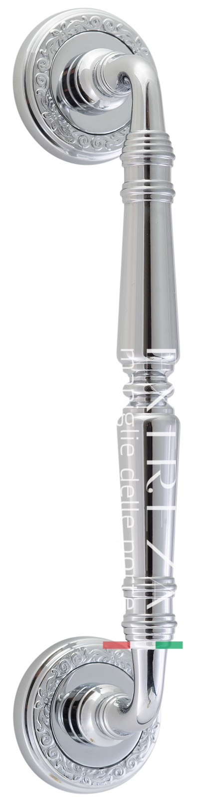 Ручка скоба дверная Extreza PETRA (Петра) 250 мм (205 мм) R06 полированный хром F04