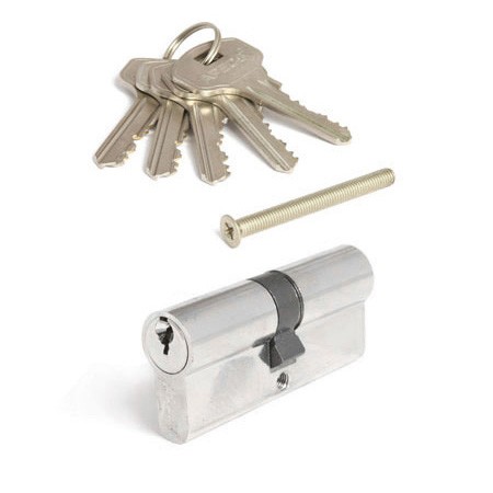 Цилиндр для замка ключ / ключ Apecs SC-70-NI (SC-70-Z-NI) никель