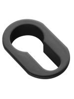 Накладка на замок Morelli Luxury LUX-KH-RM NERO под евроцилиндр, цвет черный