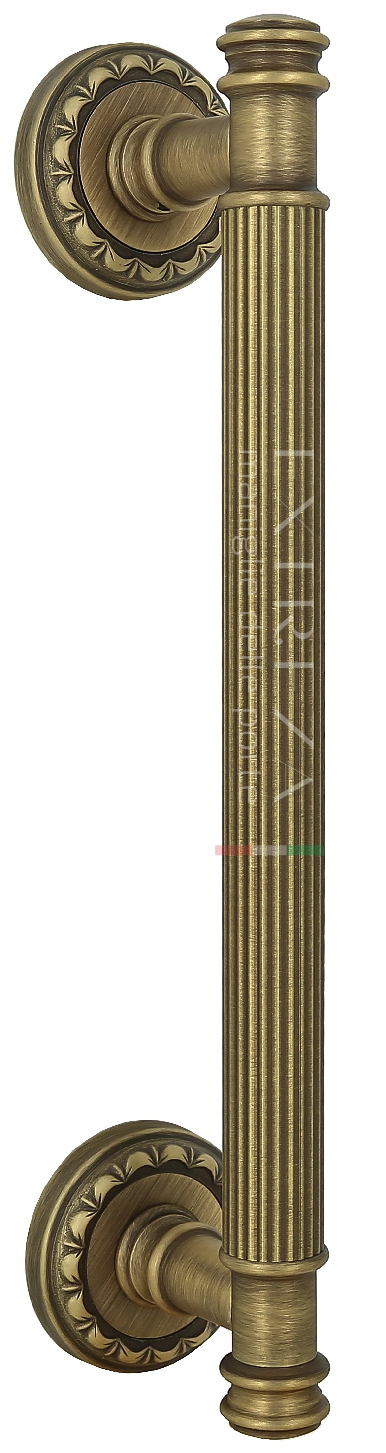 Ручка скоба дверная Extreza BENITO (Бенито) 275 мм (225 мм) R02 матовая бронза F03