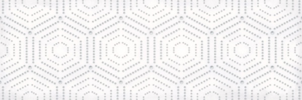 Плитка керамическая Lasselsberger 1664-0183 Парижанка декор Геометрия белый 20х60