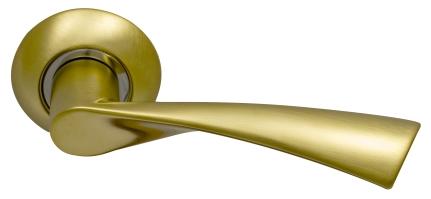 Ручка дверная межкомнатная ARCHIE SILLUR X11 S.Gold матовое золото