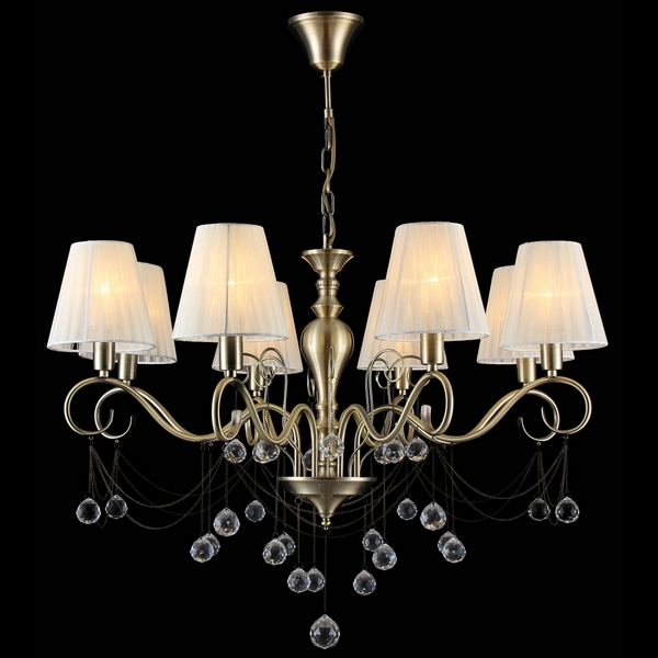 Люстра подвесная Natali Kovaltseva MONZA I 70075-8C ANTIQUE