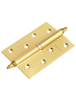 Петля разъемная карточная стальная Morelli MSN 100X70X2.5 R SG с подшипником правая, врезная, цвет матовая латунь, сталь