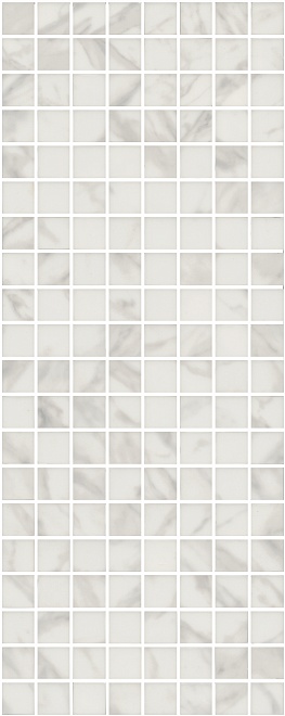Декор Kerama Marazzi Алькала белый мозаичный MM7203 20х50