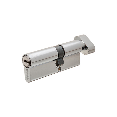 Цилиндр для замка ключ / вертушка Vanger IM-80(35C/45)-C-CR хром