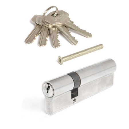 Цилиндр для замка ключ / ключ Apecs SC-95(30/65)-NI (SC-95(30/65)-Z-NI) никель
