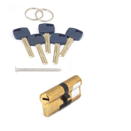 Цилиндр для замка ключ / ключ Apecs Premier XR-80(35/45)-G золото