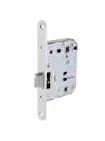 Замок межкомнатный дверной под фиксатор пластиковый Punto PL72-R20 SN мат.никель тех. упаковка