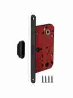 Защелка Fuaro (Фуаро) врезная магнитная MAGNM96WC-50/BL INOX BL-24 черный (блистер)