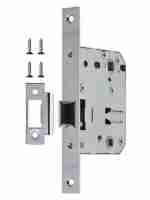 Замок двериой межкомнатный сантехнический Fuaro WC F72-50 CP хром