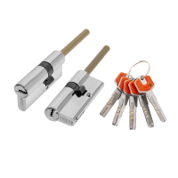 Цилиндровый механизм D-PROTERM507/75 Fuaro (Фуаро) mm (40+10+25) термошток 8х65 мм CP, 5 кл.