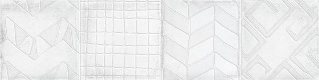 Плитка керамическая Cifre Alchimia Decor White (12 видов) декор 7,5х30