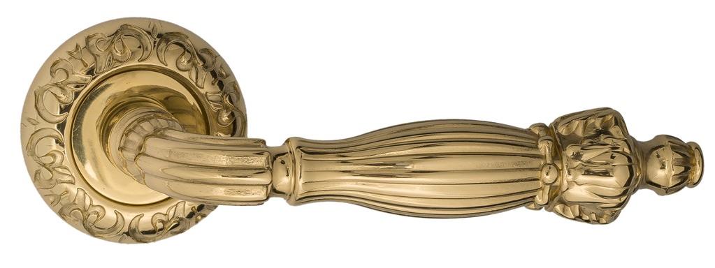 Ручка дверная межкомнатная Venezia Olimpo D4 полированная латунь