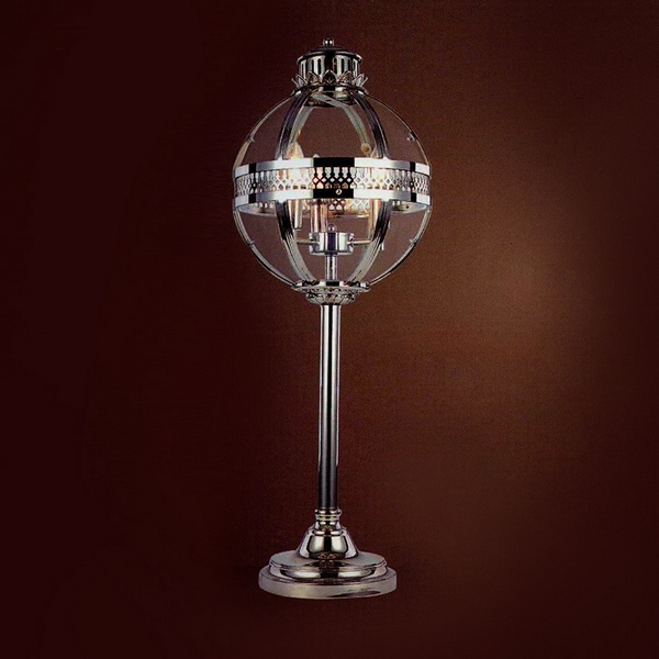 Интерьерная настольная лампа DeLight Collection KM0115T-3S nickel