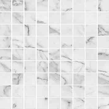 Мозаика Kerranova Marble Trend K-1000/MR/m01/30x30 Carrara