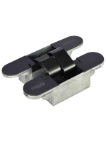 Петля скрытая Morelli HH-18 B врезная с 3D-регулировкой вес полотна до 60 кг, цвет черный